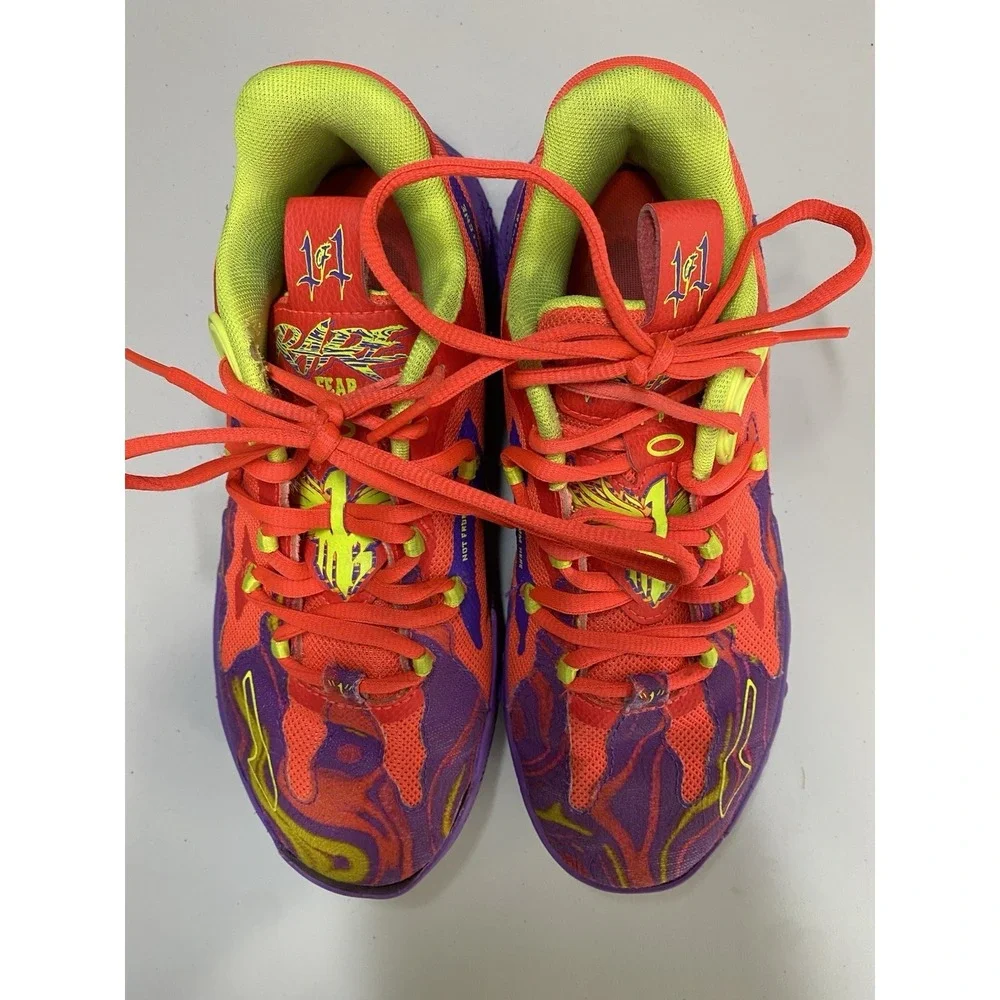 Puma Boys Sneakers Size 5.5 Not From Here 01 Of One Sport Street‎ Wear Colorful